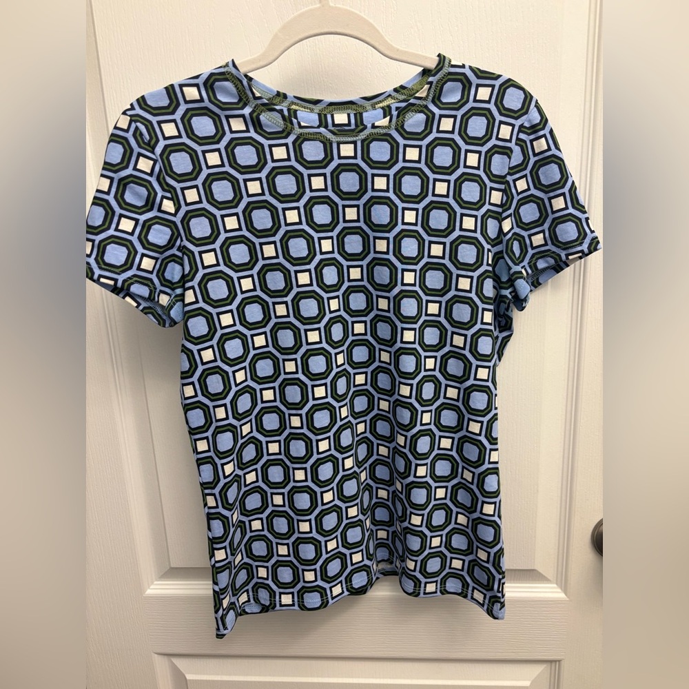 Tory Burch short sleeve knit top XS